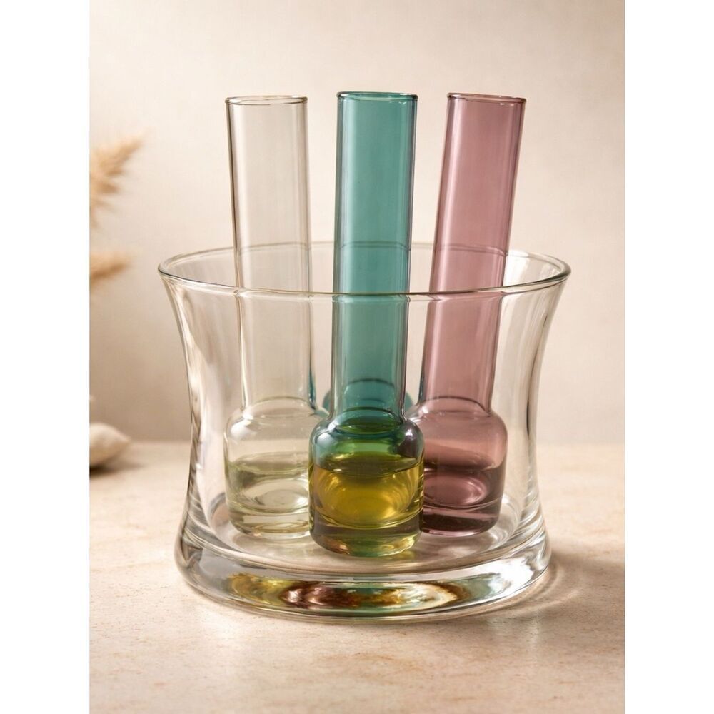 Multicolor Shooter Set with Ice Bucket